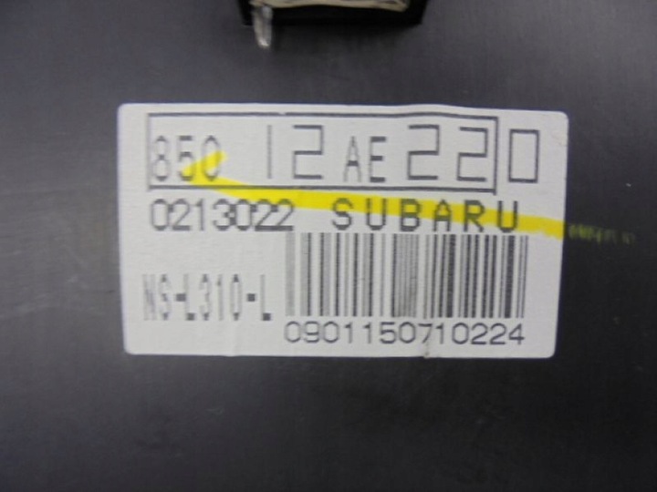 фото №10, Suvaru legacy iii спидометр приборы 2.5b 85012ae220