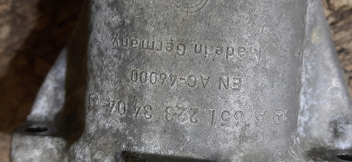 фото №7, Лапи кронштейн двигателя правая 2.2cd w212 a6512233401