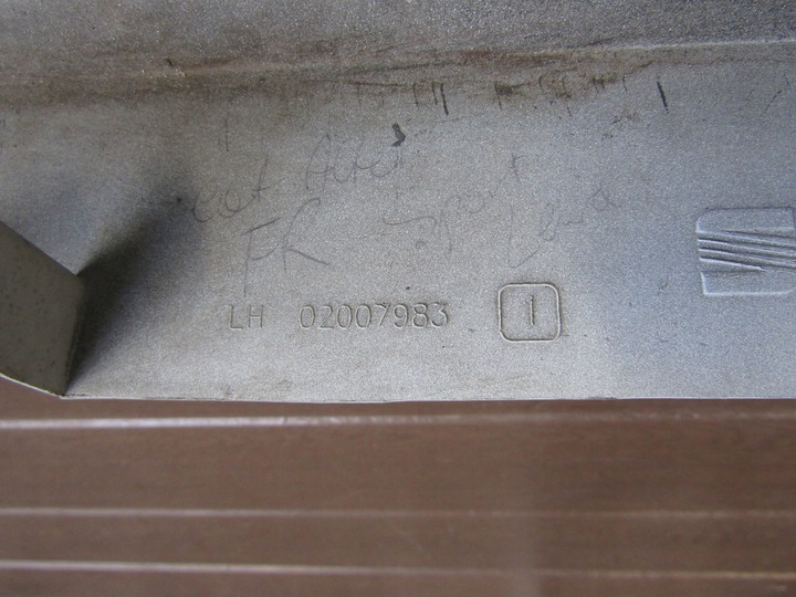 фото №8, Планка пороговая левая seat altea fr 04-15 накладка