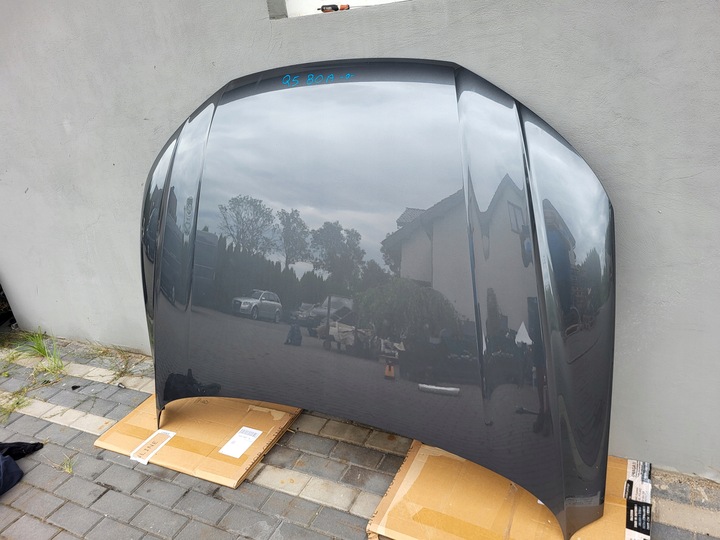 фото №1, Капот audi q5 80a fy колір lz7s ідеальний стан! оригінал!!! доставка na palecie!