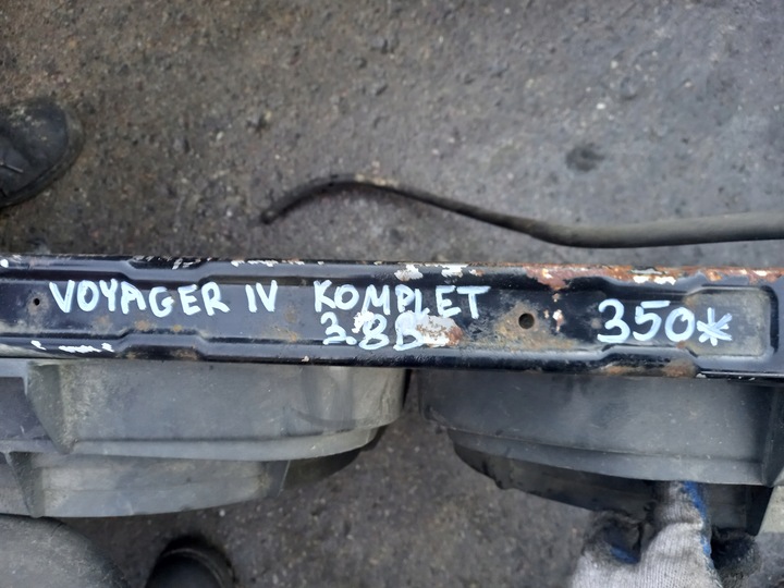 фото №4, Вентилятор радіаторів chrysler voyager iv 3.8 b