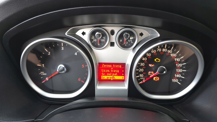 фото №10, Ford c-max mk1 рестайлинг focus mk2 fl kuga i спидометр дисплей 2010 год дизель