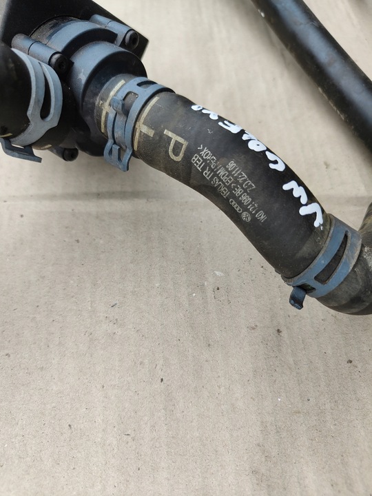 фото №5, Труба шланг води audi vw skoda оригінал 1k0121049ca