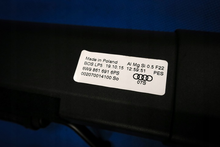 фото №7, Сетка задняя багажника audi a4 s4 8w 8w9861691 6ps