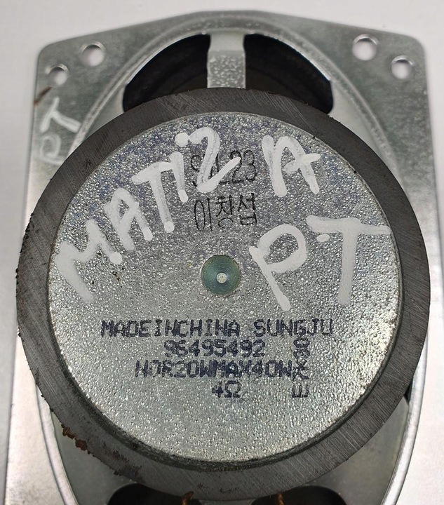 фото №7, Динамік правий зад задній chevrolet matiz ii 96495492