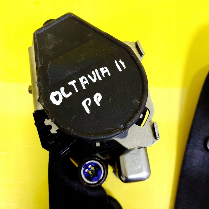 фото №8, Pas безопасности правое перед skoda octavia mk2 1z 602481100 nr1610