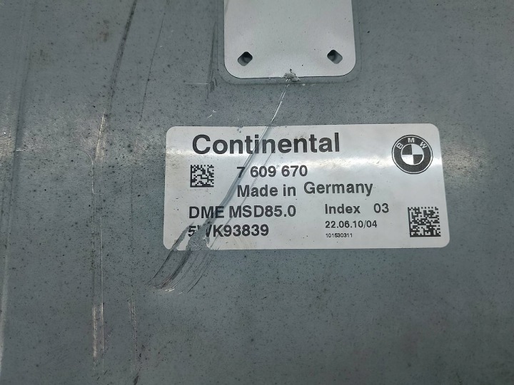 фото №6, Компьютер, блок управления  bmw seria 7 f01 7609670 5wk93839 4.4