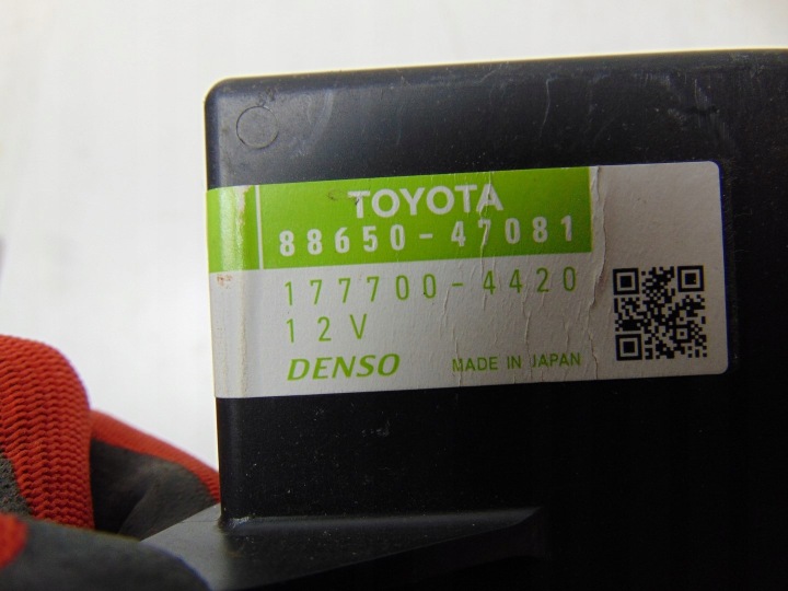 фото №5, Модуль блок керування  кондиціонера toyota prius iii 2009- 88650-47081