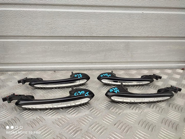 фото №1, Bmw g30 ручка зад blacksaphire хром