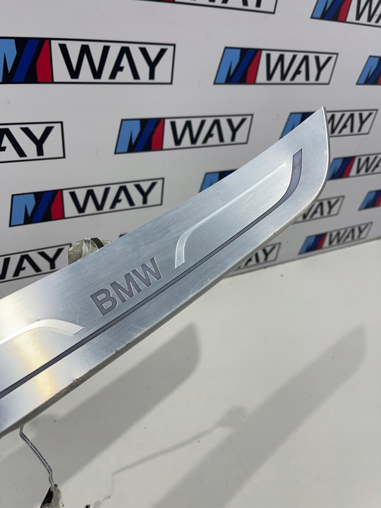 фото №16, Bmw g11 планки накладки пороговые подсвечиваемый комплект европа