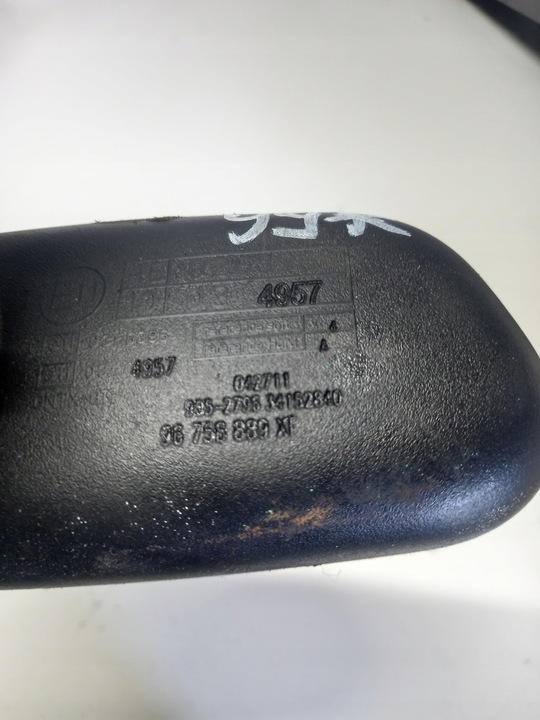 фото №3, Дзеркало заднього виду peugeot 508 sw 96758889xt