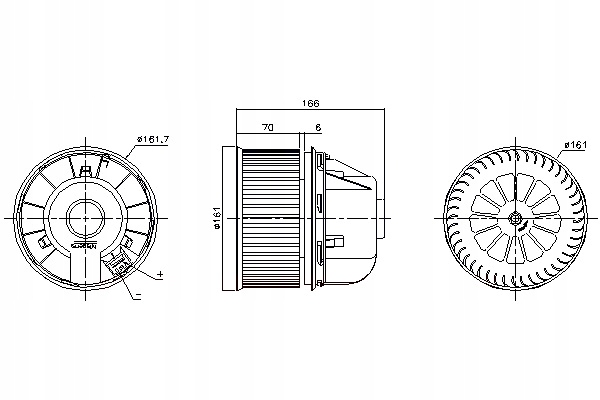 фото №2, Вентилятор вентилятор ford c-max ii focus iii grand c-max kuga ii