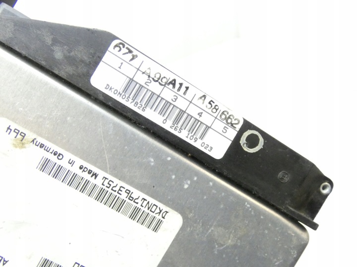 фото №6, Комп'ютер модуль керування abs asc bmw 5 e39 0265109023