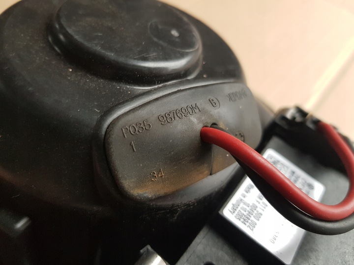 фото №14, Повітродувка повітропровід + резистор / seat leon ii vw golf v audi a3 8p / перевірена