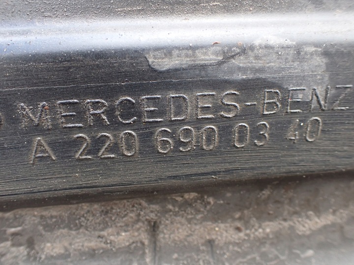 фото №16, Левая планка пороговая w220 s-klasa длинный mercedes