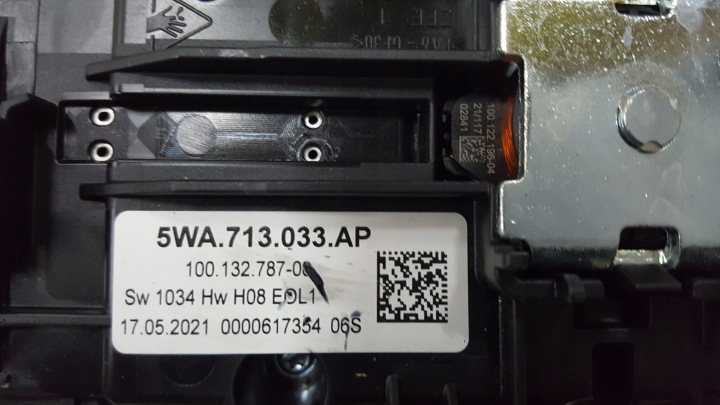фото №12, Механизм селектор передач vw audi seat 5wa713033ap демонтаж
