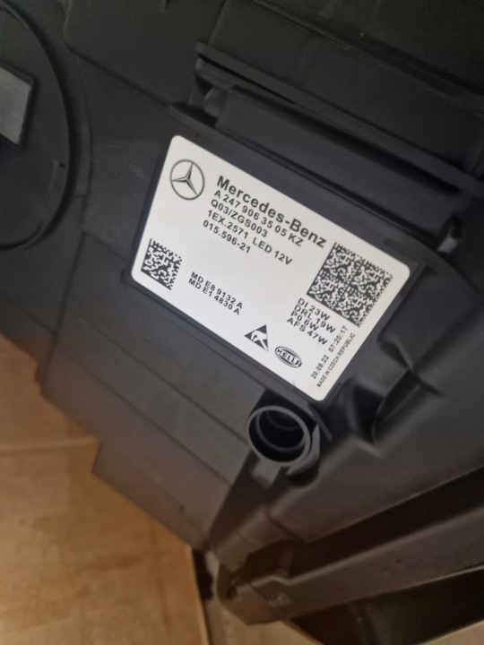 фото №8, Mercedes w247 gla повний led performance лампи eu