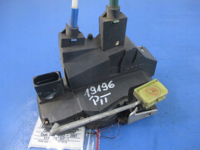 фото №5, Saab 9-3 ii замок дверь зад правые 12785552 7pin+linka замка европа
