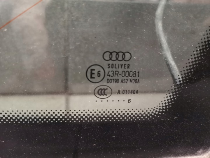 фото №12, Стекло треугольник правые зад audi a6 c6 avant 06r