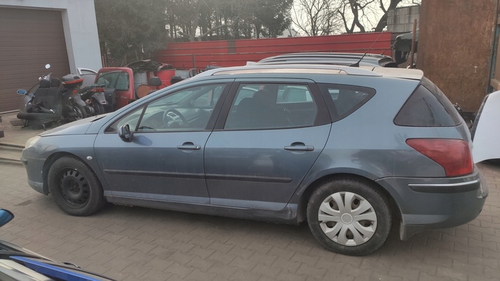 фото №7, Кришка скло бампер зад двері ліві peugeot 407 sw універсал ezwd 2007r 1,6