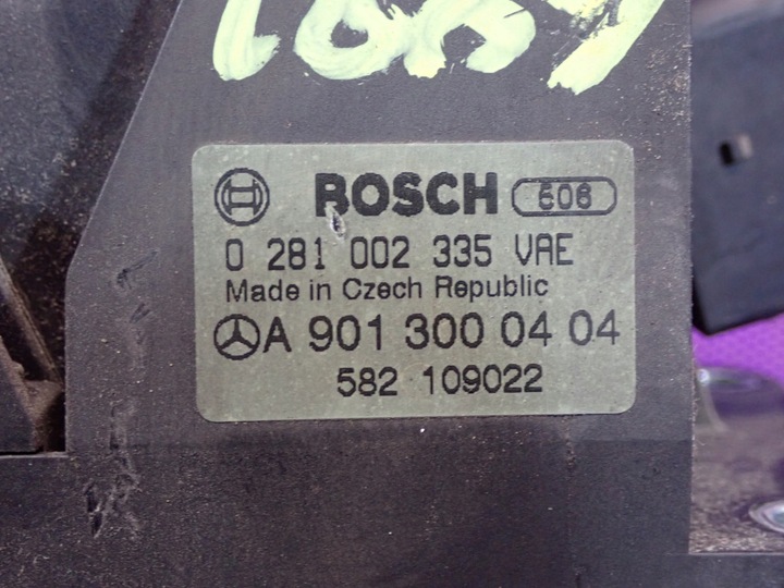 фото №5, Mercedes sprinter w903 96-06 2.1 педаль газу a9013000404 0281002335vae 5 pin