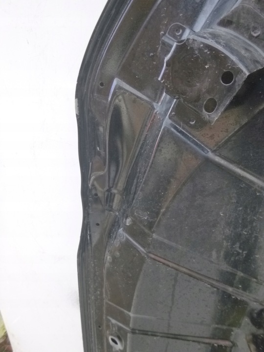 фото №10, Капот крышка двигателя nissan navara iv np300 чёрная оригинальная f510m4jama