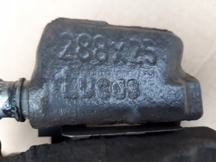 фото №8, Slk w171 clk w209 суппорт тормозной 288x25 lucas