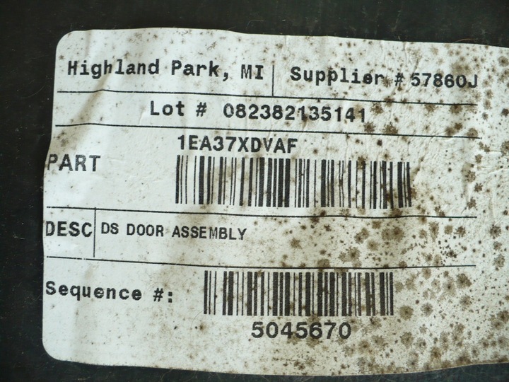 фото №4, Dodge ram 1500 09 iv боковина двері лівий перед