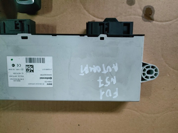 фото №5, Bmw f01 n57 3.0d блок керування двигуна cas ключ автомат