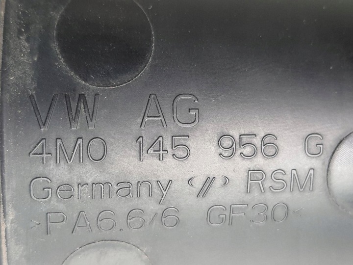 фото №6, Труба шланг трубка  подачі повітря інтеркулер audi porsche 4m0145956g