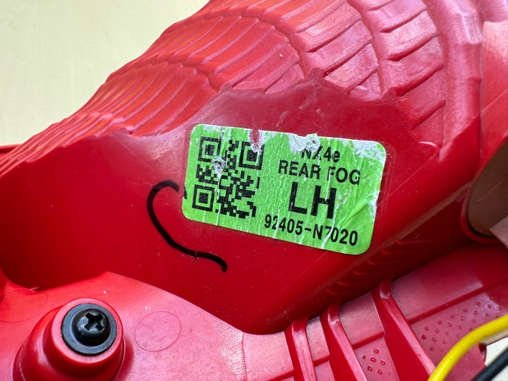 фото №16, Hyundai tucson 4 iv 20r- лампа противотуманная левая задняя левый зад