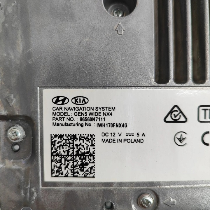 фото №7, Магнитола з магнитола hyundai tucson nx4e, nx4a 96560n7111 23358832 1.6l