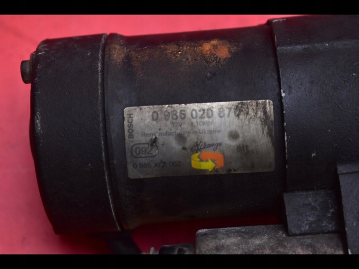 фото №10, Стартер тест z16xep 0986020870 opel astra 3 iii h 1.6 16v 105 km 04-07