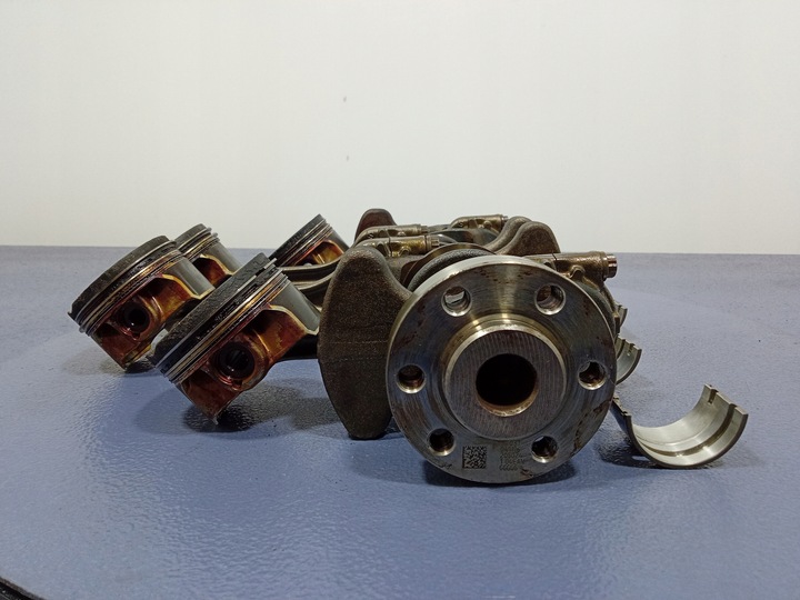 фото №5, Skoda fabia iii 6v 14- 1.2 tsi cjz cjzc wał коленчатый поршни