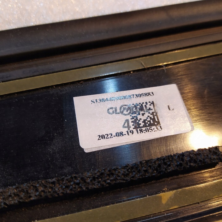 фото №3, Планка стійка двері лівий зад задня toyota c-hr