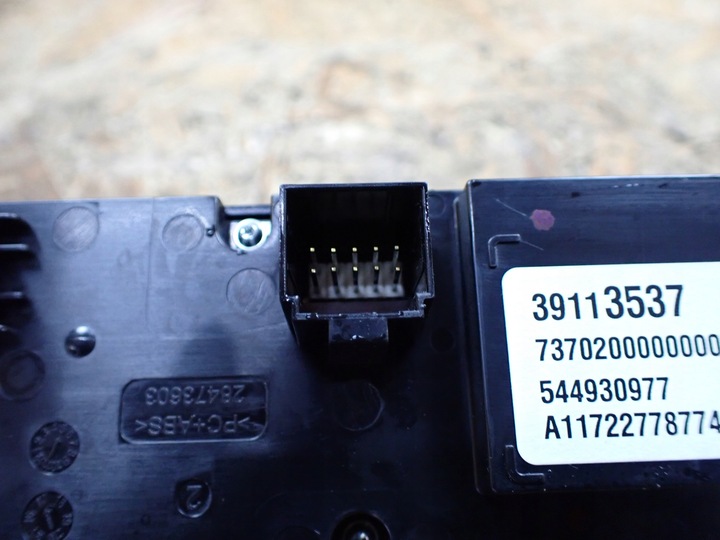 фото №8, Панель управление кондиционера opel insignia b 1.6 2017 европа 39113537