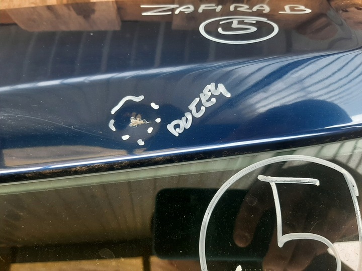 фото №13, Кришка багажника opel zafira b ii роки 2005-2014 оригінал лак z21b