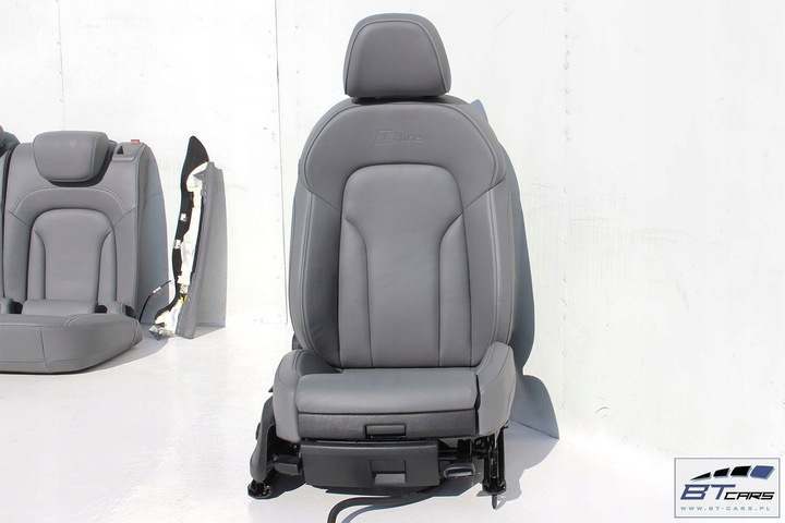 фото №10, Audi q3 рестайлінг s-line сидіння комплект сидінь сидінь сидіння оббивка s-lin