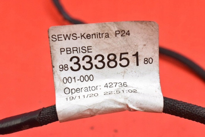 фото №6, Установка жгут подогрева стёкла лобовой 9833385180 peugeot 2008 2 ii