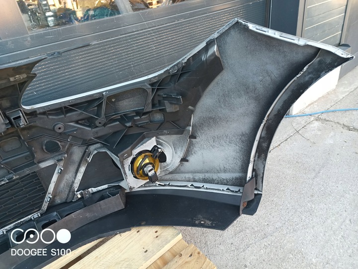 фото №8, Seat altea i toledo iii рестайлинг 10-15 бампер перед переднее серебряный ls7y