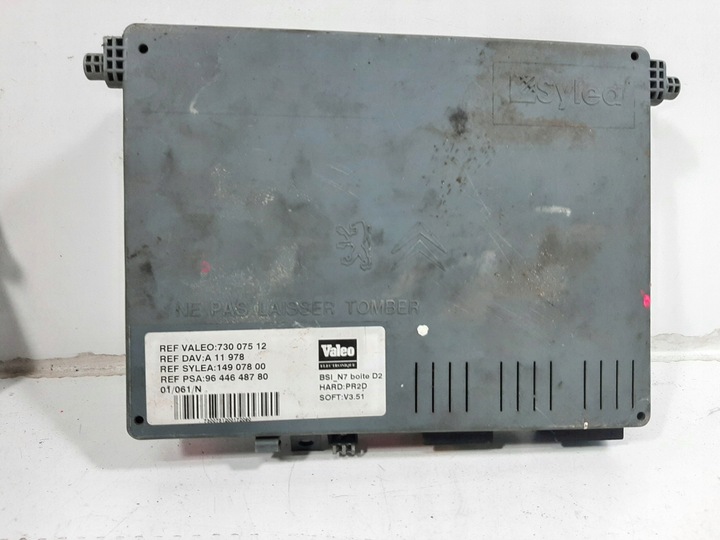 фото №14, Citroen xsara 2.0hdi 02r набір стартовий блок керування двигуна bosch 0281010499