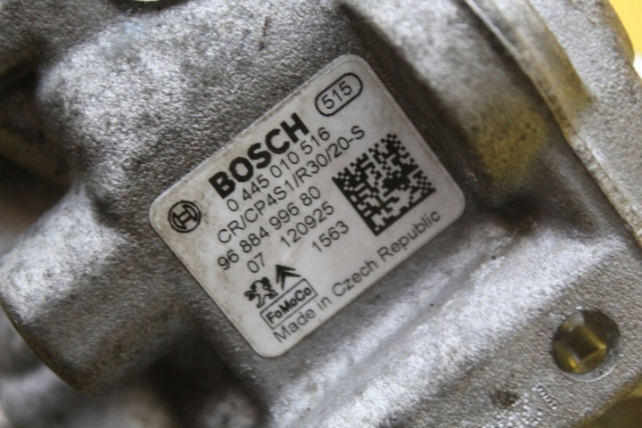 фото №11, Насос топливная рейка peugeot 207 citroen c4 ford 1.4 ehdi 9688499680 0445010516