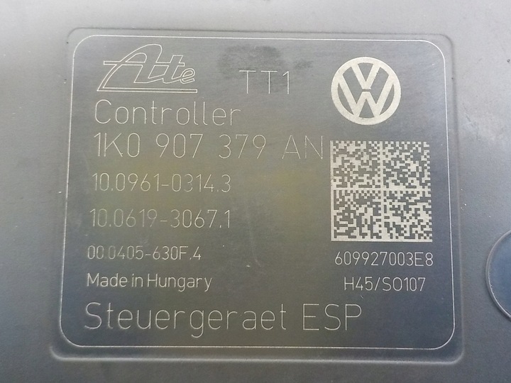 фото №9, Vw audi skoda насос abs 1k0614517bj f5 1k0907379an