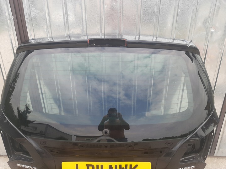 фото №3, Крышка стекло зад оригинал лак opel meriva ii b цвет z20r чёрная