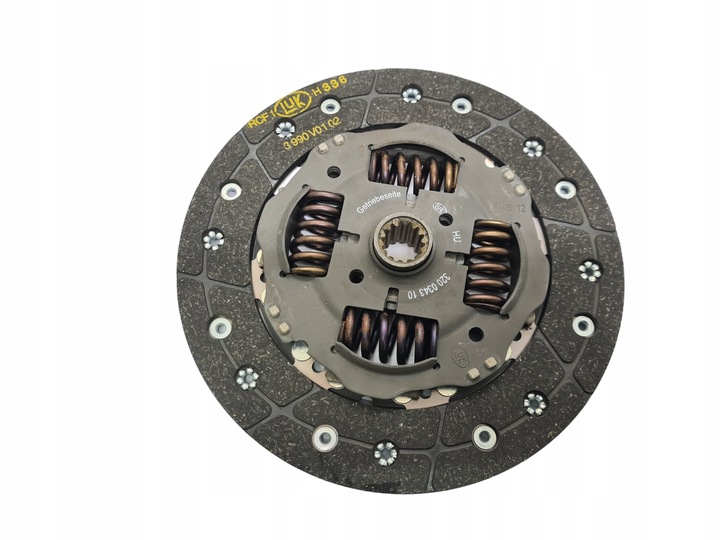 фото №11, Набір зчеплення з підшипник renault grand scenic ii kangoo be bop