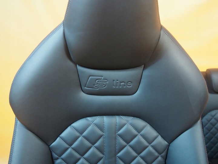 фото №11, Audi a6 4g sedan рестайлинг сиденья диван стёганые 36km