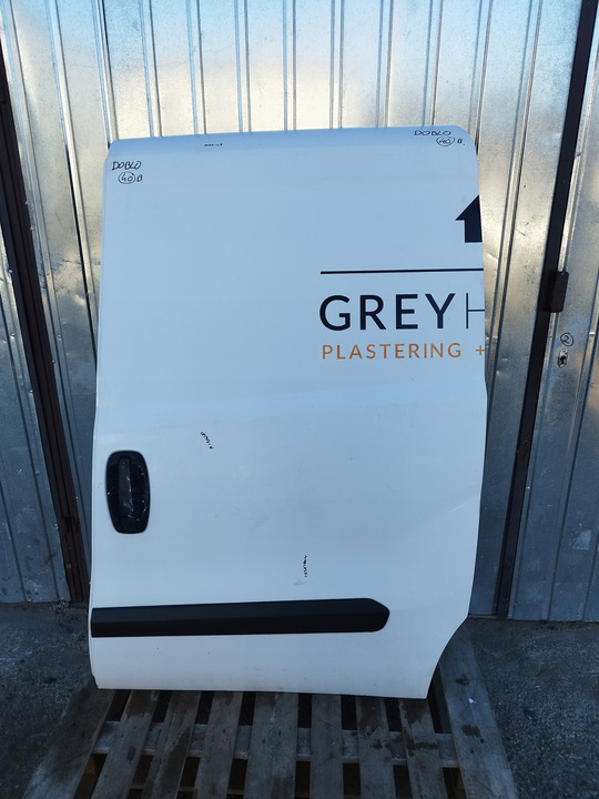 фото №1, Двері ліві лівий зсувні bok зад fiat doblo ii 2 роки 2010-2015 колір 249