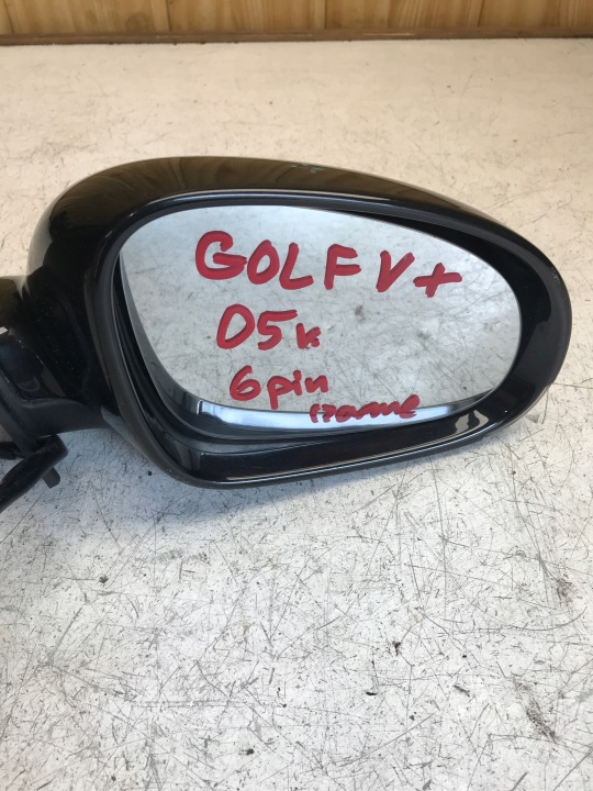 фото №6, Дзеркало праве 6 pin golf v plus чорні європа