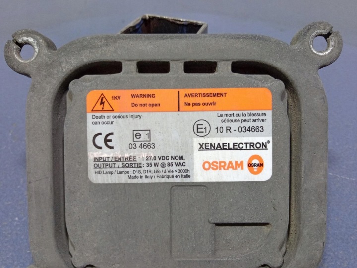фото №6, Volvo fh4 iv 12-20 блок розжига ксенона оригинал osram 35xt5-c-d1