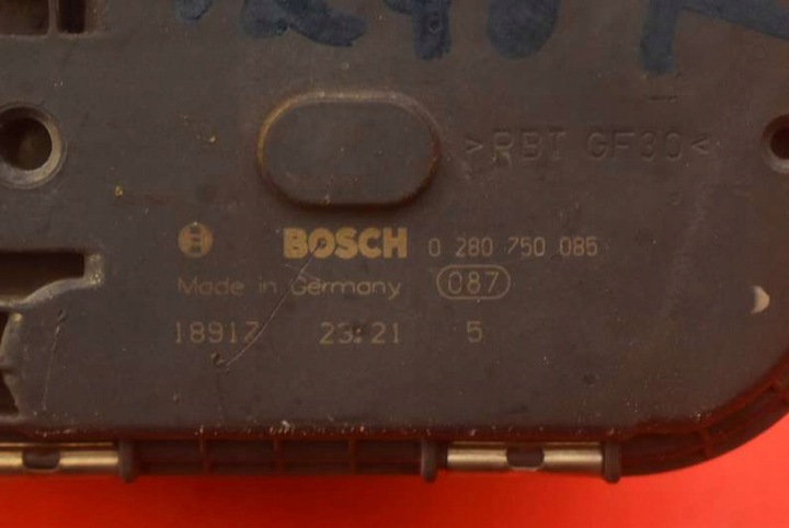 фото №8, Дроссельная заслонка 0280750085 peugeot 307 1.6 16v 109 km 01-05